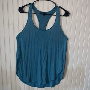 Express Flowy Tank Top Teal Sz. M